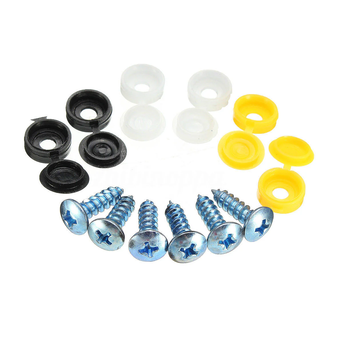 Number plate screws