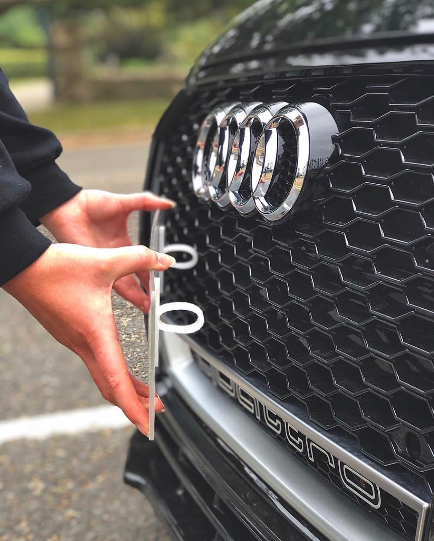 Pushlock Number Plate Holders