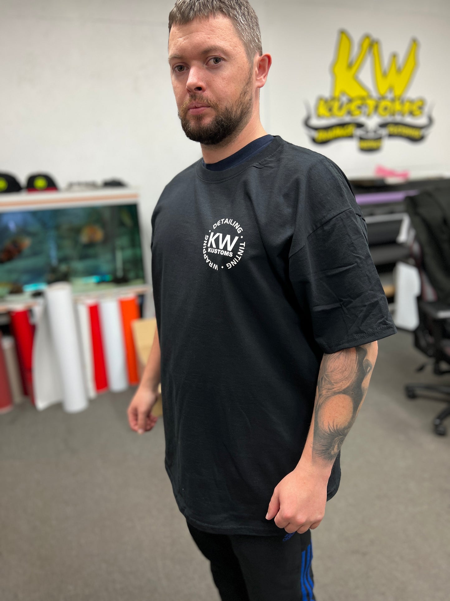 KW Classic Black T-Shirt