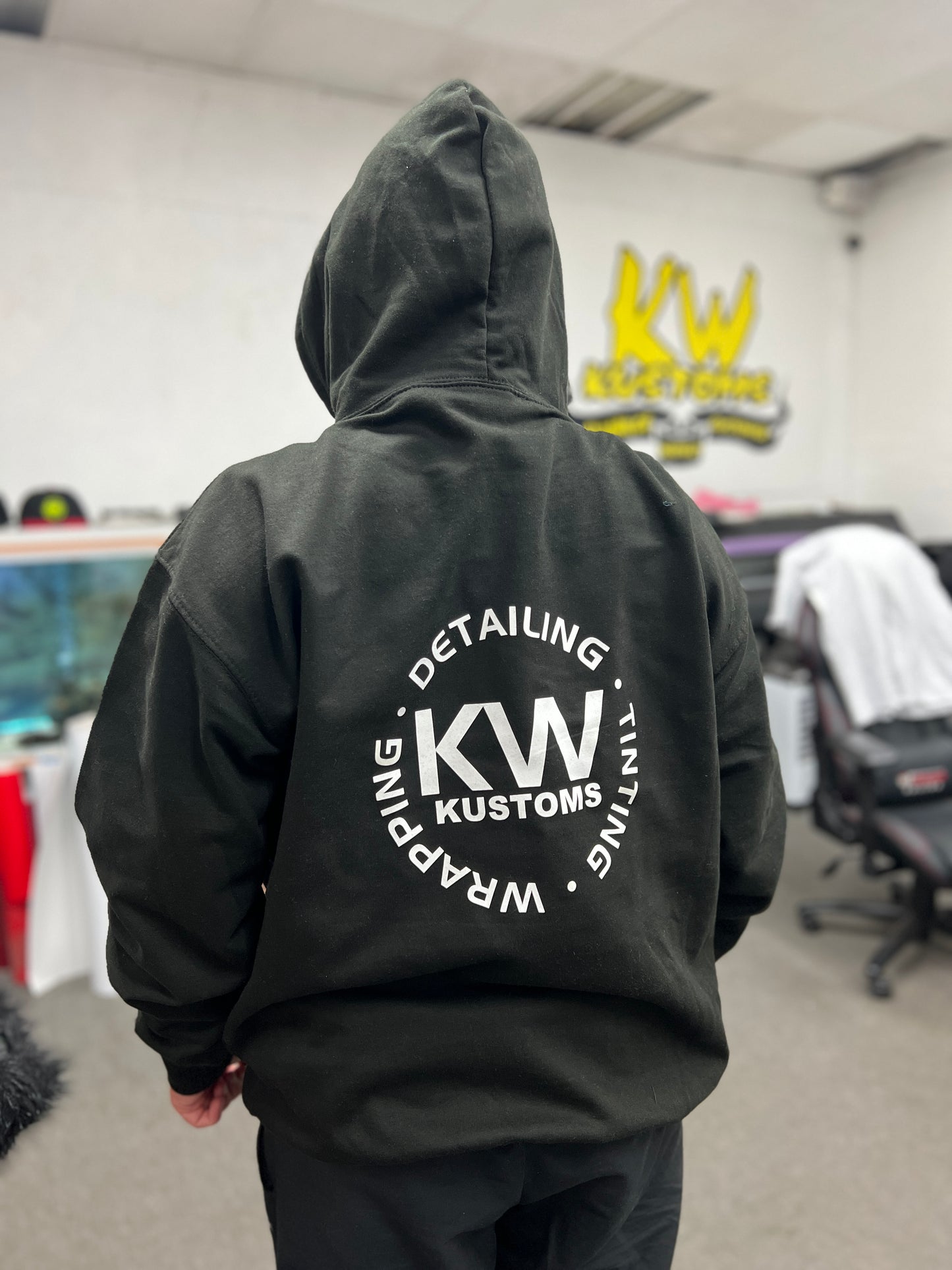 KW Classic Black Hoodie