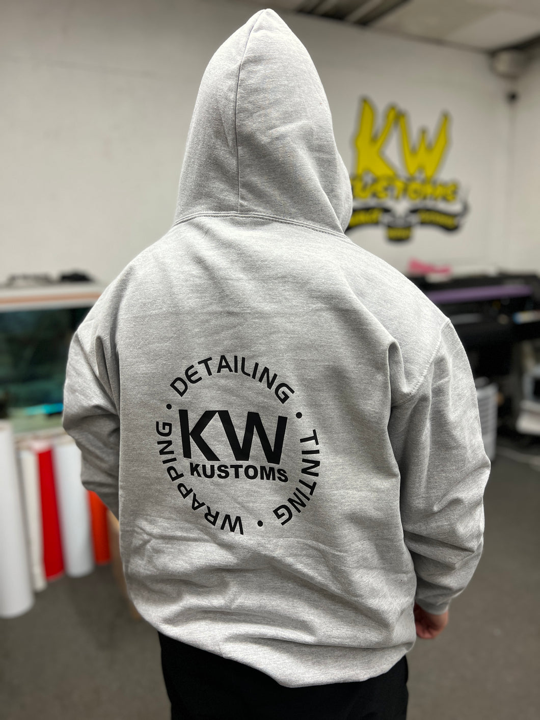 KW Classic Grey Hoodie